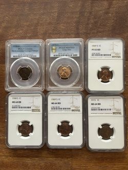 1cent’$ Proof Ms Lot Coins