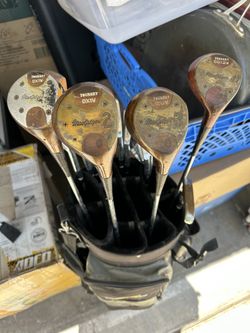 Vintage set of MacGregor Tourney Woods!