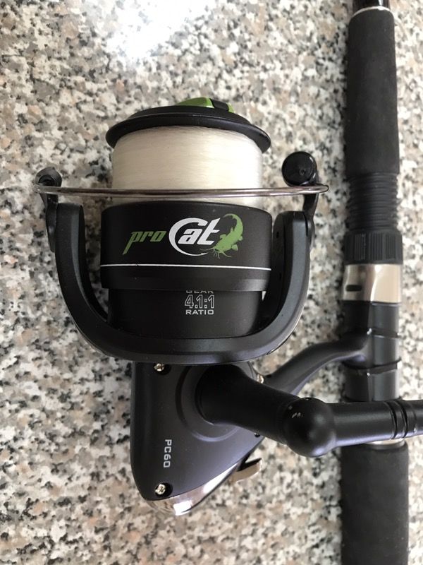 Fishing Rod and reel combo, ProCat PC60.