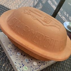 Romertopf Clay Roaster | Non-Stick Dutch Oven | Healthy Pot Cooking | Clay Baker | Versatile Cooking
