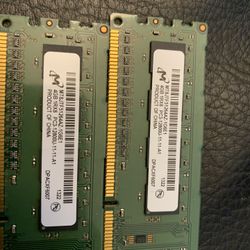 2 - 4GB STICKS OF MEMORY