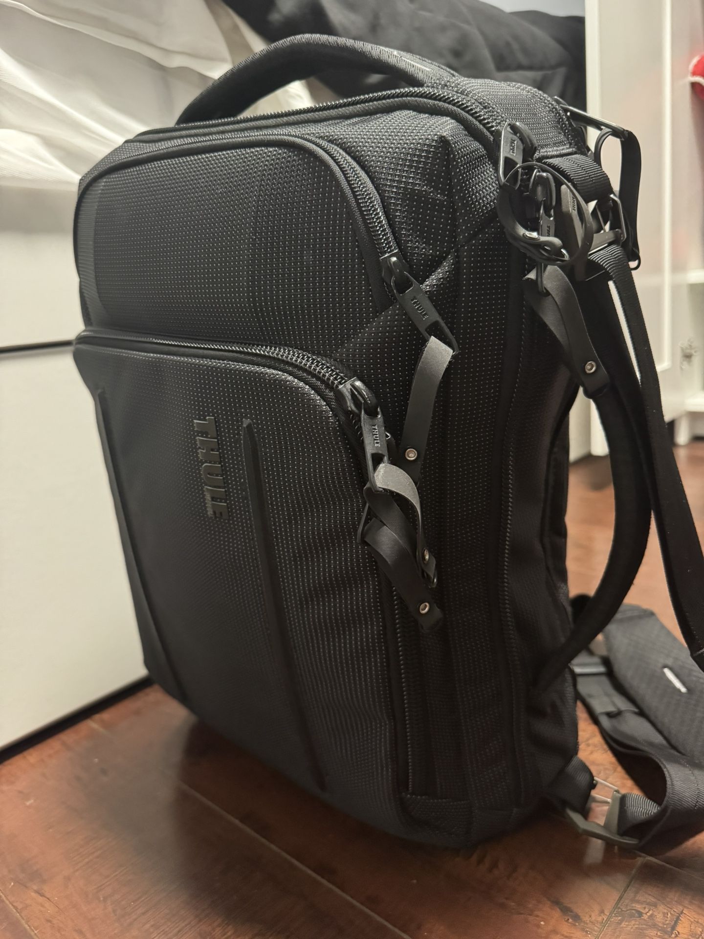 Thule Crossover 2 Boarding Bag Black Perfect Personal Item Bag For Flights