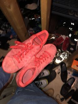 Stan Smith adidas sz 11 red suede