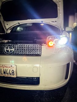 White 9005 HB3 LED Bulbs Headlight Conversion Kit High Beam Bright