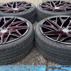 22” CHEVROLET CHEVY CAMARO MALIBU PONTIAC G8 SS IMPALA 750 BMW 550 RIMS TIRES NEW TAKEOFFS 