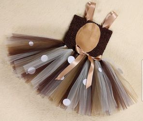 Girls Reindeer Costume