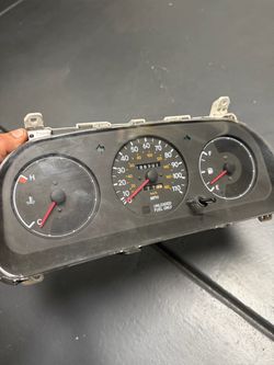 1993 Toyota Corolla cluster