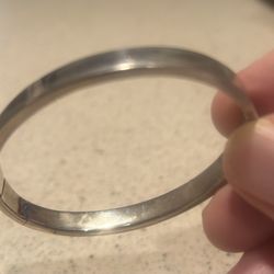 Sterling Silver Bangle Bracelet 
