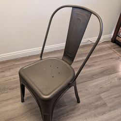 4 Metal Cafe Chairs. - Loving Spaces 