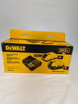 DEWALT 20V MAX 4Ah and 5Ah Battery Starter Kit NEW