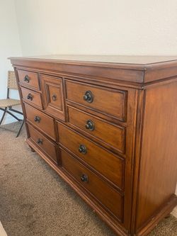 Dark Wood Dresser
