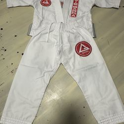 Gracie Barra Jiu Jitsu Kids Gi Size Y0