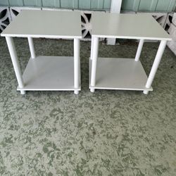 FREE Small end tables 16” X 16”Located at Casa Loma Trailer Park 105 52nd Ave E