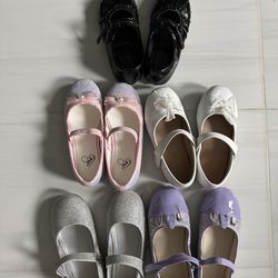 Girls Dress Shoes Size 10 – 5 Pairs (Zara + Amazon)