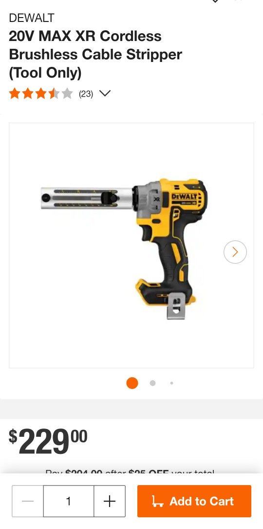 dewalt cable stripper