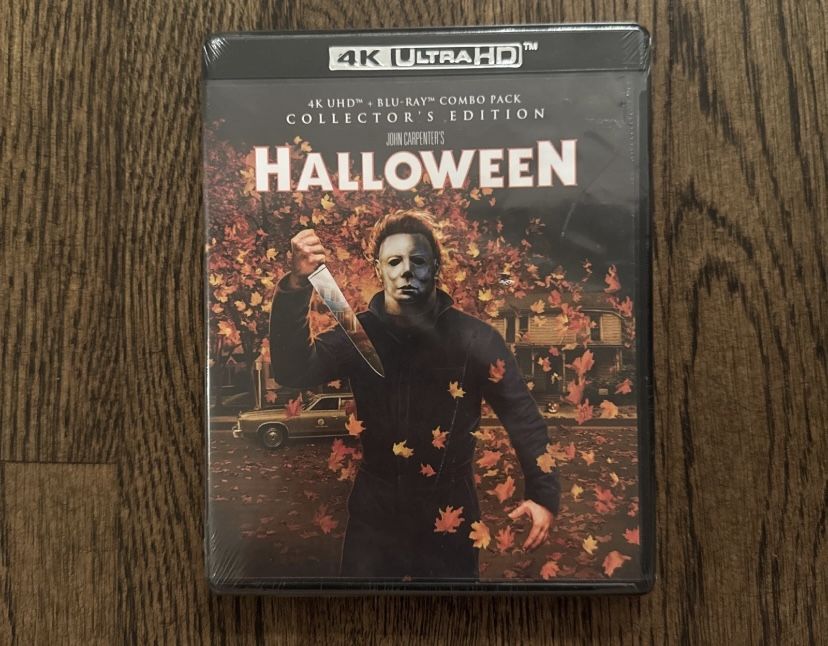brand new sealed 4k blu ray halloween collectors edition 1978 bluray