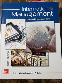 International management culture strategy and behavior