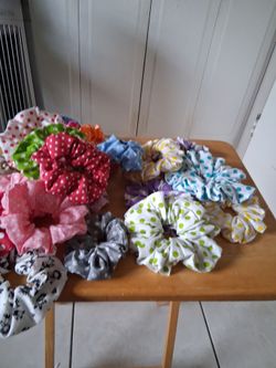 Hair scrunchies