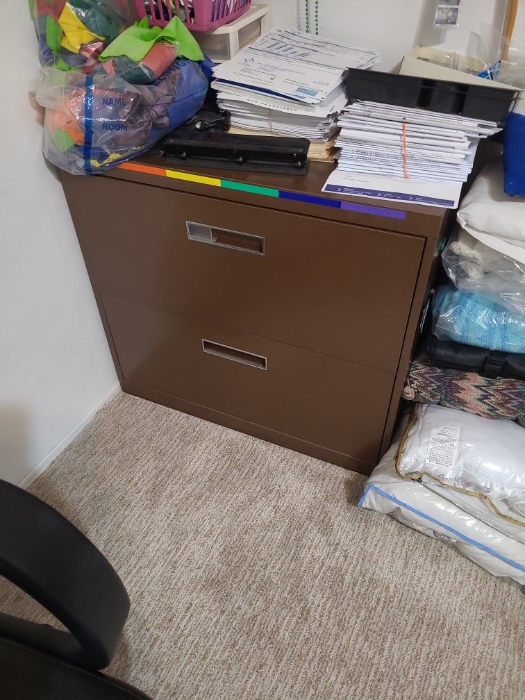 Two Drawer Lateral Filing Cabinet