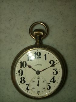 ILLINOIS BUNN SPECIAL POCKET WATCH