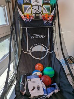 Double hoop arcade with balls like new