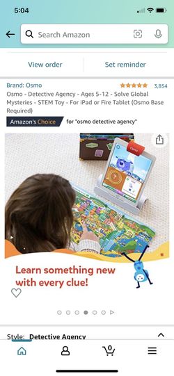 Osmo Detective Agency With IPad Base
