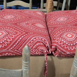 New, Plush Outdoor Cushions 