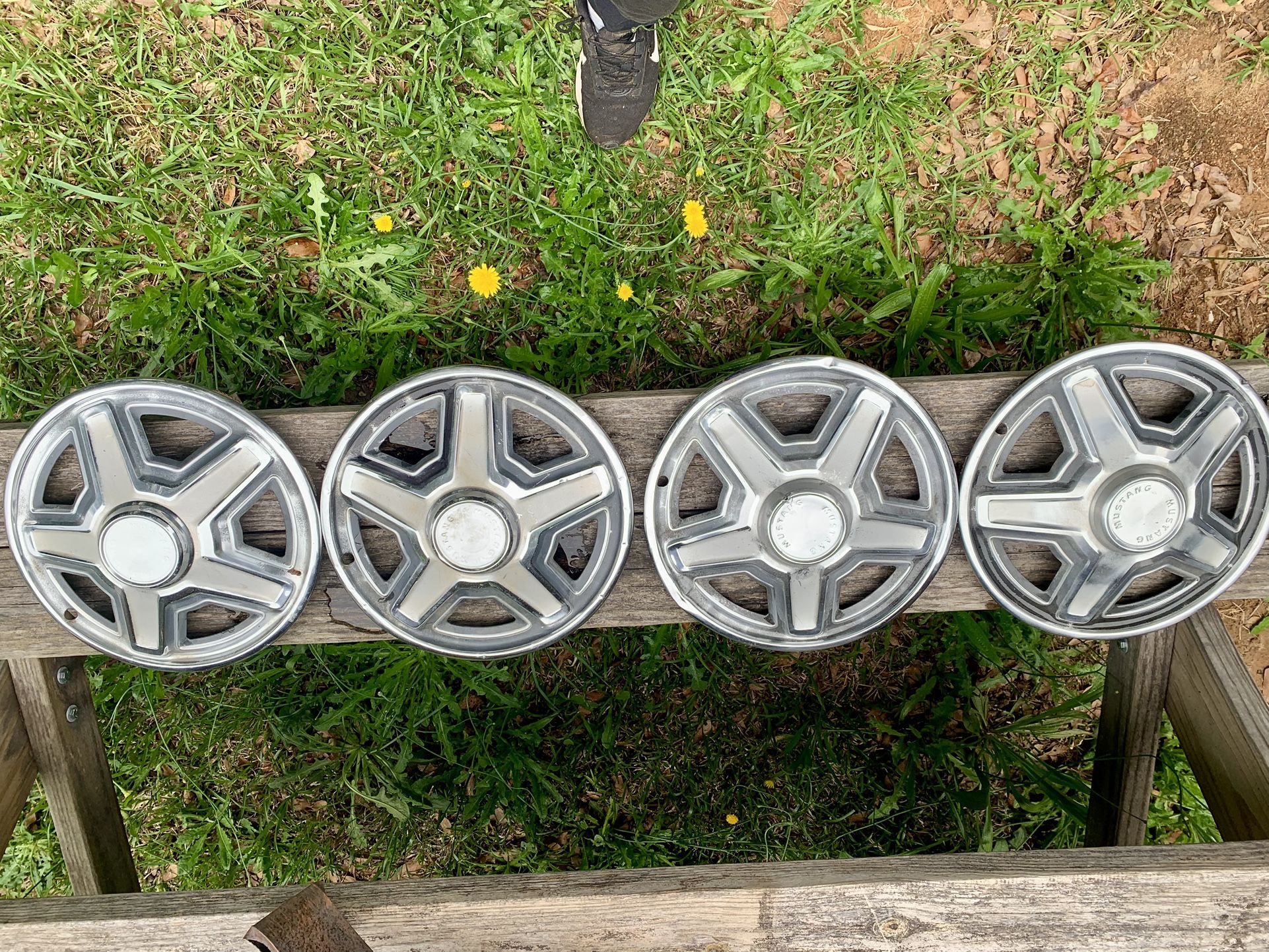 Mustang Hubcaps
