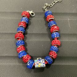 Delta Airlines Colors Airplane Bracelet Flight Attendant Pilot