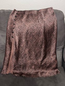 High waist shirt with slit