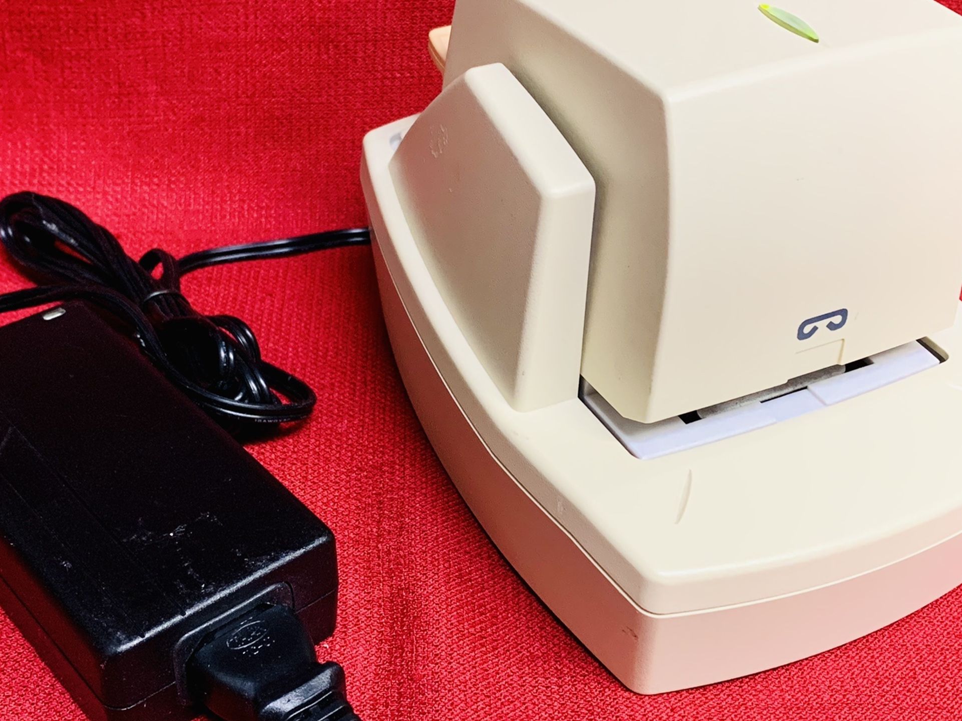 GENUINE Xerox Max Co. Electric Convenience Stapler EH-C591XA W/ POWER ADAPTER