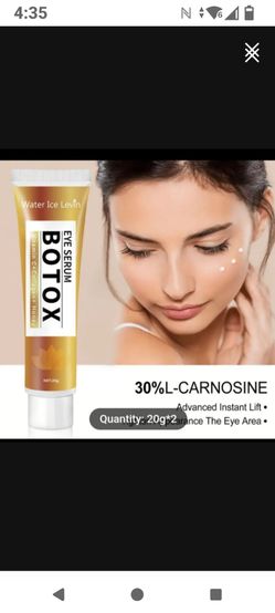 Botox Eye Serum With Botulinum Hypoallergenic Moisturizer. New