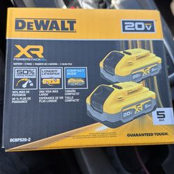 Dewalt 5 ah power stack