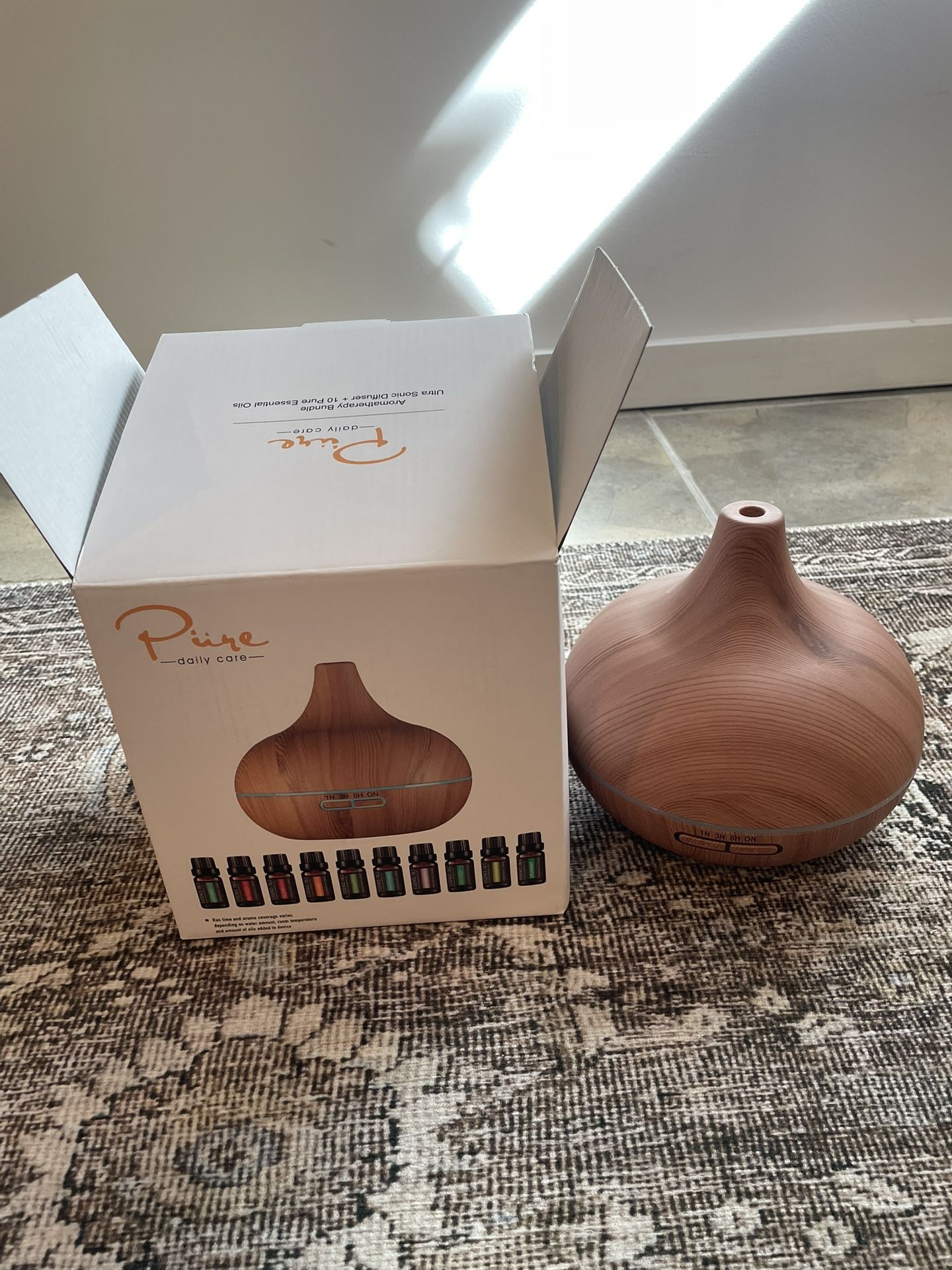 Pure Oil Diffuser With 10 Oils EUC