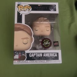 Funko Captain America Chase Glow In The Dark 