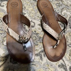 Authentic Tory Burch Sandals Size 8