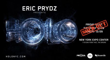 (2) Eric prydz holo NYC Sunday GA tickets