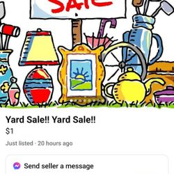 YARD SALE
