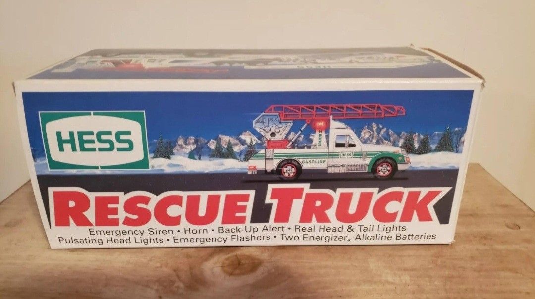 1994 Hess Rescue Truck - Collectible Toy Truck