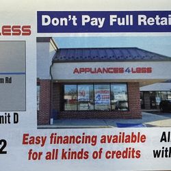 Never Used Appliances At 50% Discount