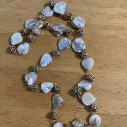 Natural Uneven Stones Necklace 