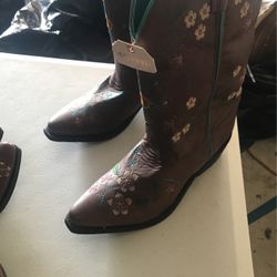 girls western boots size 5