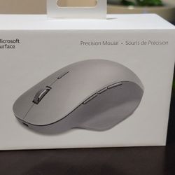 Microsoft Surface Precision Mouse – Brand New Sealed | Light Grey | Multi-Device Bluetooth