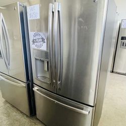 Stainless Steel Ge French Door Refrigerator 