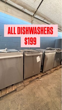 Dishwashers all on sale