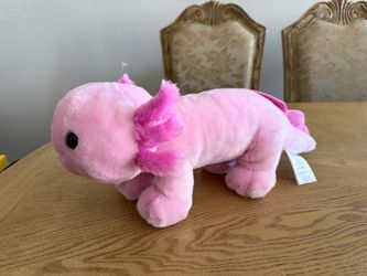 Build a Bear Pink Axolotl Stuffed Animal Plush