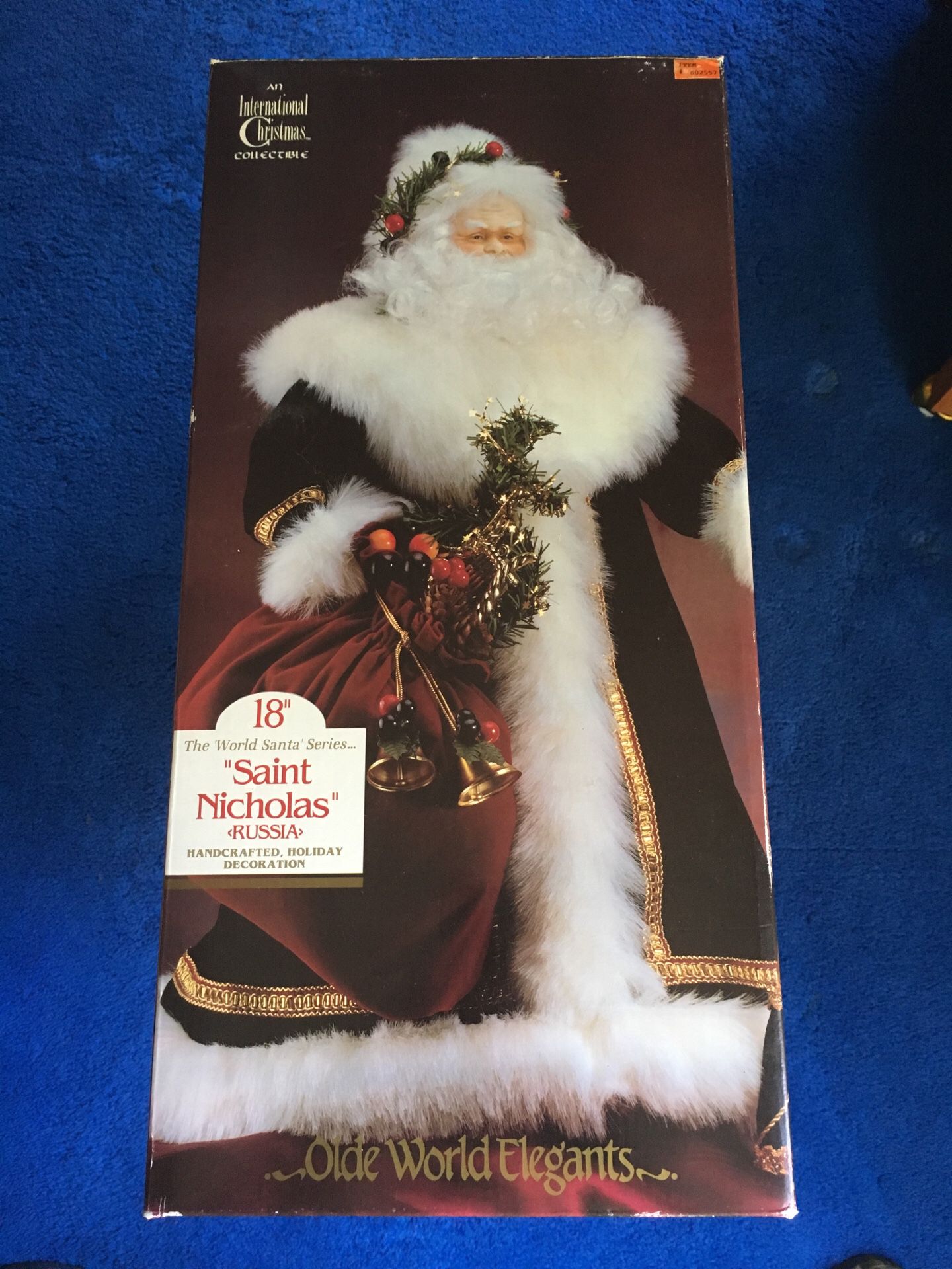 Christmas Saint Nicholas 18 inch collectible