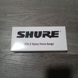 SHURE  SFG-2 Stylus Force Gauge