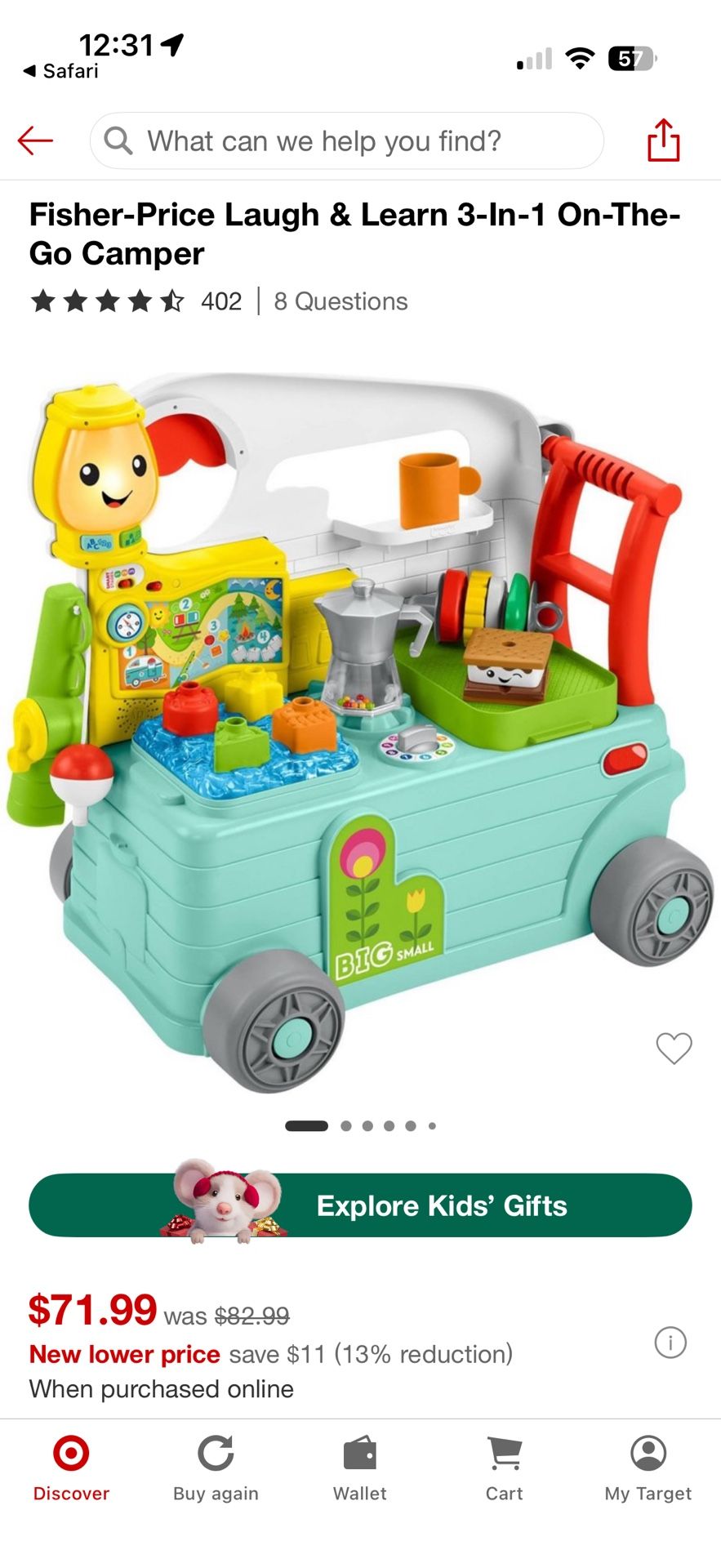 Fisher Price Camper
