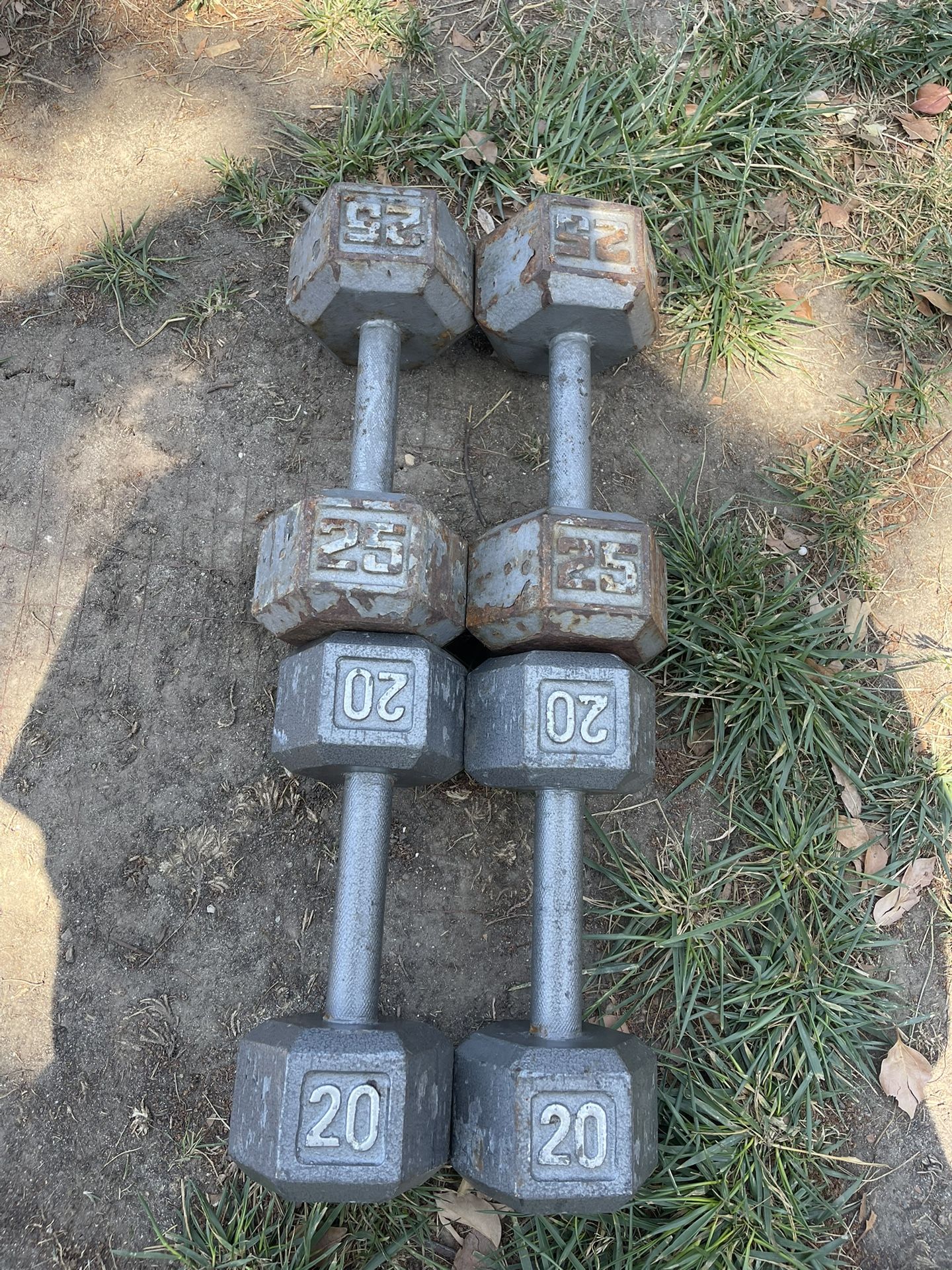 Dumbbells 20 & 25lbs